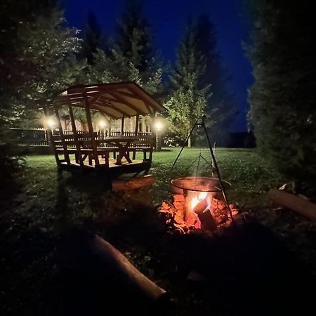 Urocza Chata Z Sauna W Bieszczadzkim Parku Krajobrazowym Bukowiec  Kültér fotó