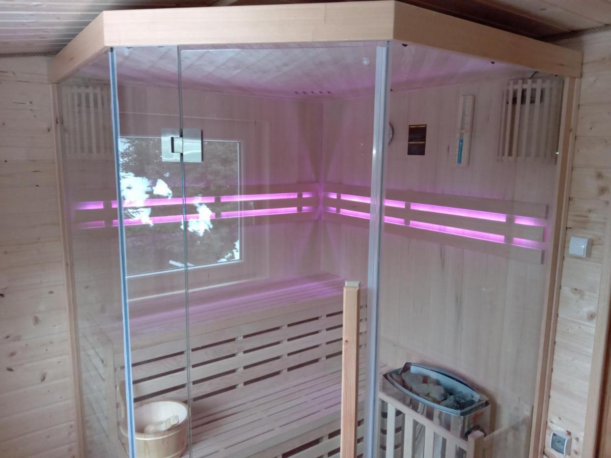 Urocza Chata Z Sauna W Bieszczadzkim Parku Krajobrazowym Bukowiec  Kültér fotó