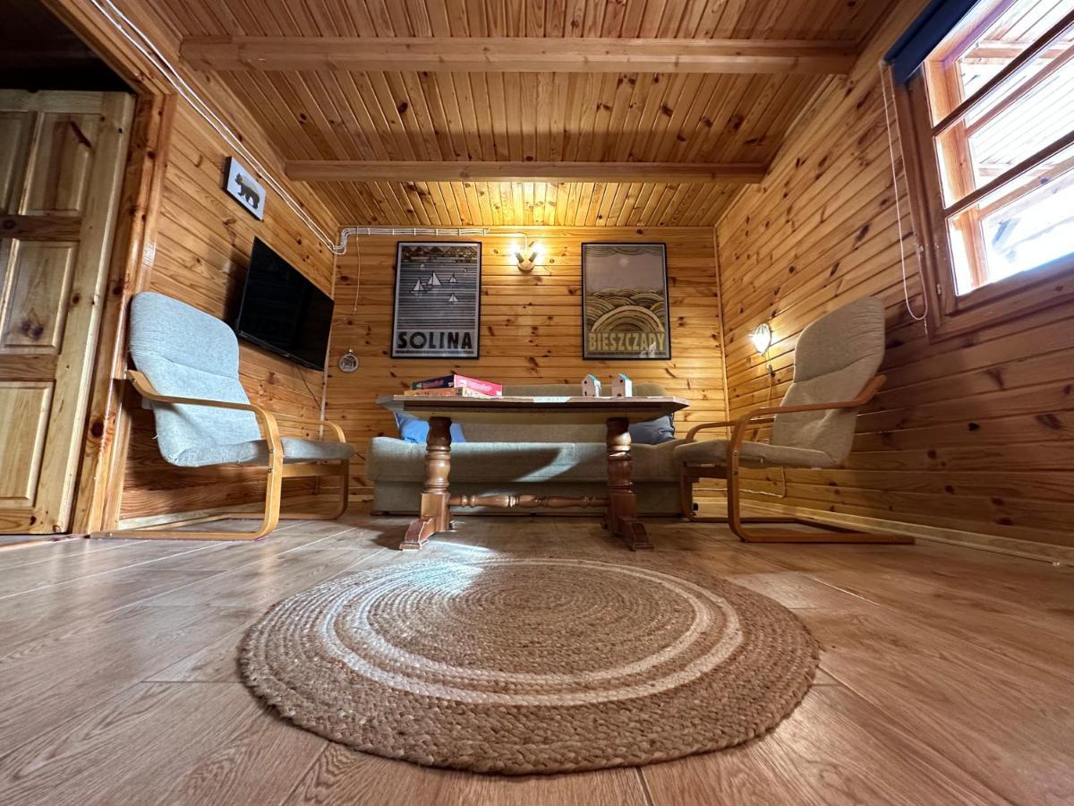 Urocza Chata Z Sauna W Bieszczadzkim Parku Krajobrazowym Bukowiec  Kültér fotó