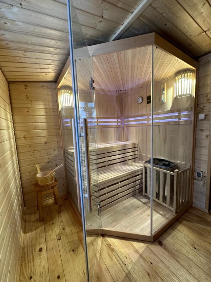 Urocza Chata Z Sauna W Bieszczadzkim Parku Krajobrazowym Bukowiec  Kültér fotó