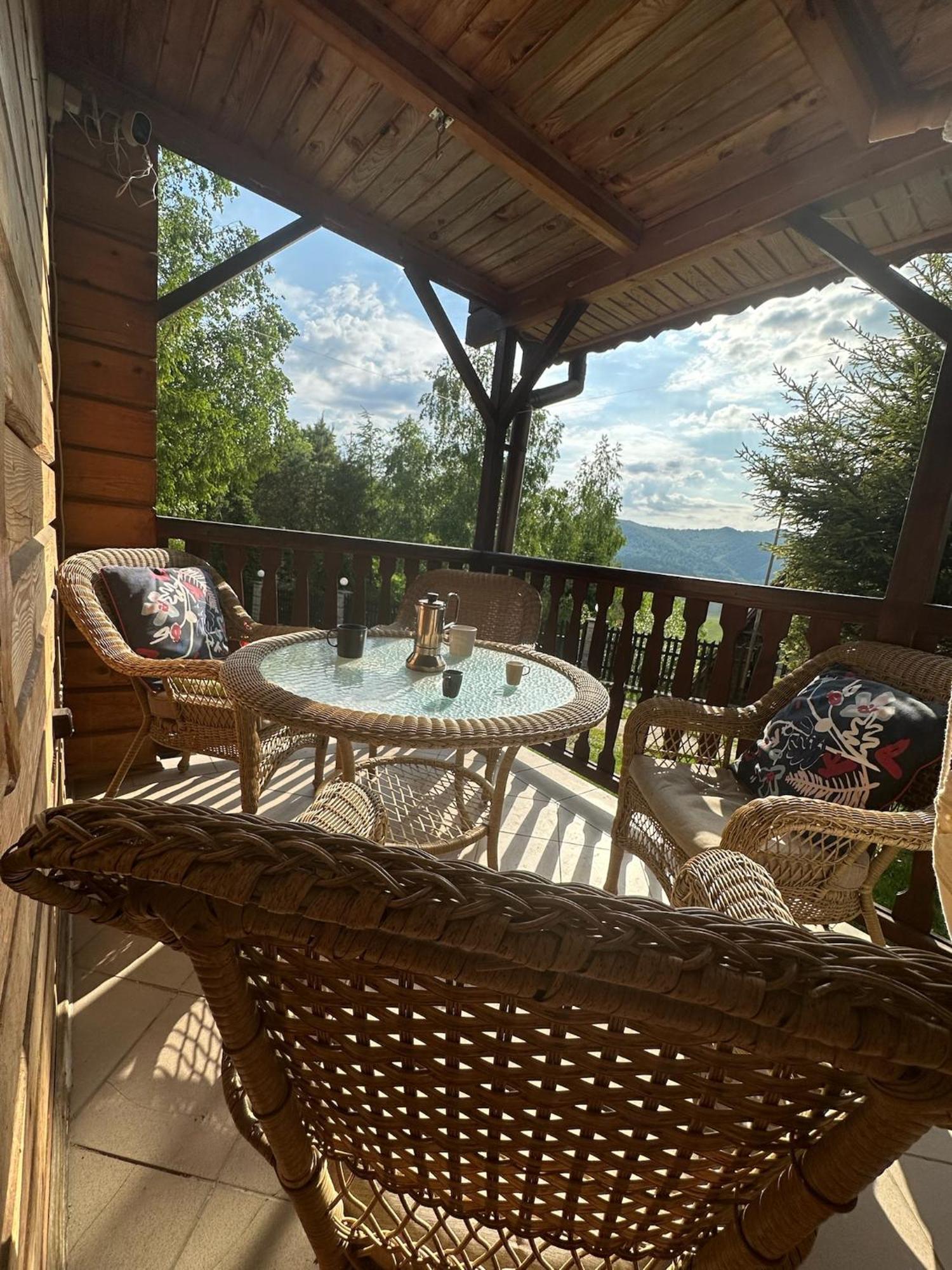 Urocza Chata Z Sauna W Bieszczadzkim Parku Krajobrazowym Bukowiec  Kültér fotó