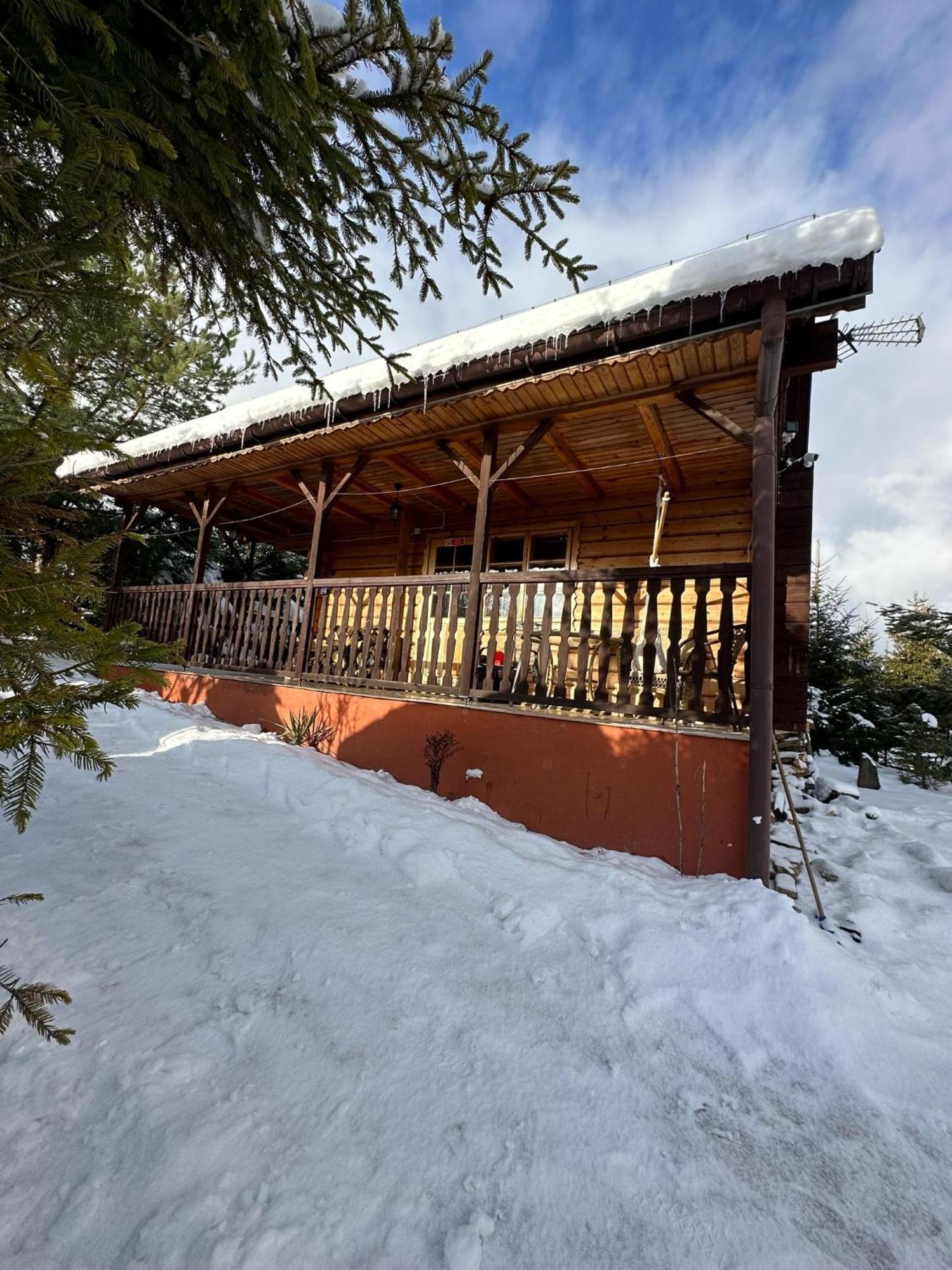 Urocza Chata Z Sauna W Bieszczadzkim Parku Krajobrazowym Bukowiec  Kültér fotó
